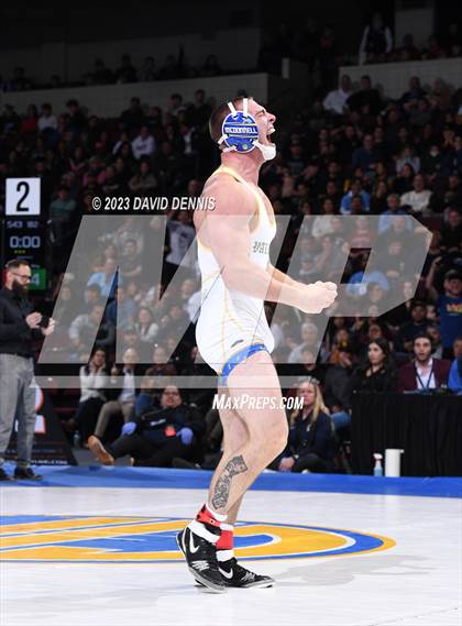 Thumbnail 1 in CIF State Boys Wrestling Championships (182-120 Finals) photogallery.