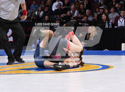 Thumbnail 3 in CIF State Boys Wrestling Championships (182-120 Finals) photogallery.