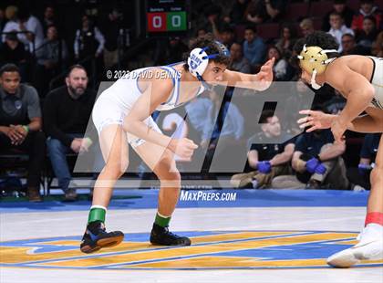 Thumbnail 2 in CIF State Boys Wrestling Championships (182-120 Finals) photogallery.