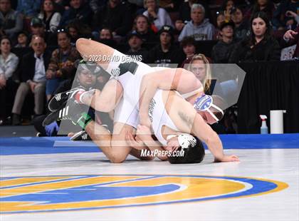 Thumbnail 1 in CIF State Boys Wrestling Championships (182-120 Finals) photogallery.