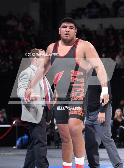 Thumbnail 2 in CIF State Boys Wrestling Championships (182-120 Finals) photogallery.