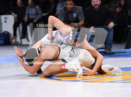 Thumbnail 1 in CIF State Boys Wrestling Championships (182-120 Finals) photogallery.