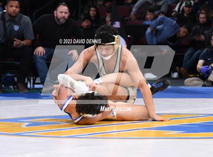 Thumbnail 1 in CIF State Boys Wrestling Championships (182-120 Finals) photogallery.