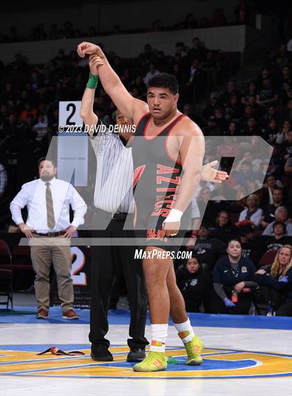Thumbnail 1 in CIF State Boys Wrestling Championships (182-120 Finals) photogallery.