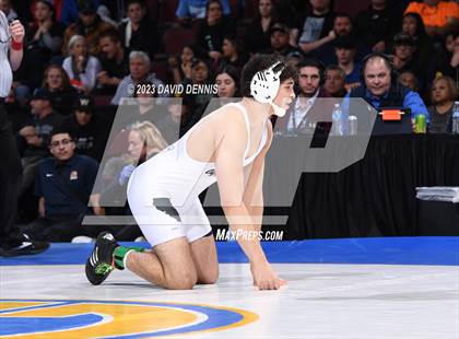 Thumbnail 1 in CIF State Boys Wrestling Championships (182-120 Finals) photogallery.
