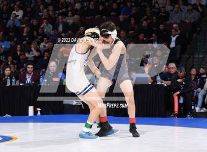 Thumbnail 2 in CIF State Boys Wrestling Championships (182-120 Finals) photogallery.
