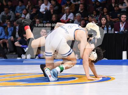 Thumbnail 3 in CIF State Boys Wrestling Championships (182-120 Finals) photogallery.