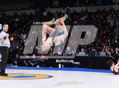 Thumbnail 1 in CIF State Boys Wrestling Championships (182-120 Finals) photogallery.