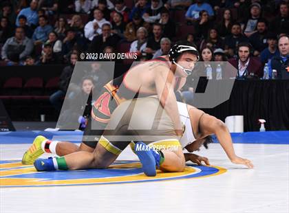 Thumbnail 1 in CIF State Boys Wrestling Championships (182-120 Finals) photogallery.