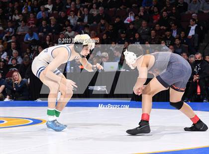 Thumbnail 3 in CIF State Boys Wrestling Championships (182-120 Finals) photogallery.