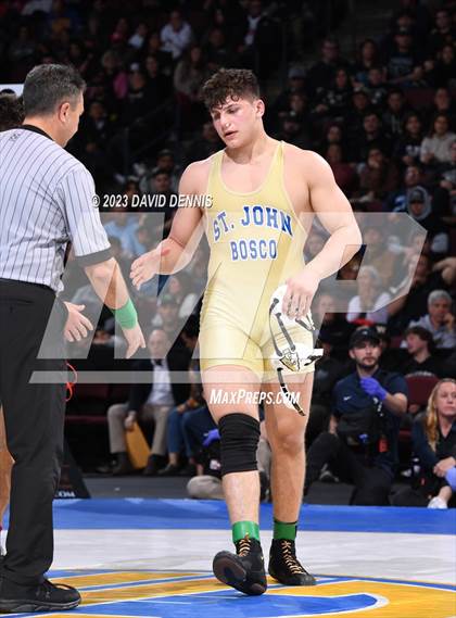 Thumbnail 1 in CIF State Boys Wrestling Championships (182-120 Finals) photogallery.