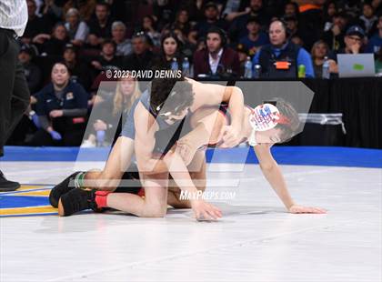 Thumbnail 1 in CIF State Boys Wrestling Championships (182-120 Finals) photogallery.