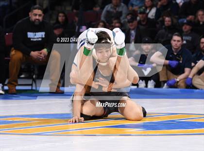Thumbnail 3 in CIF State Boys Wrestling Championships (182-120 Finals) photogallery.