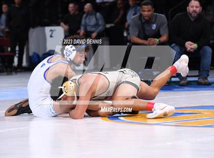 Thumbnail 2 in CIF State Boys Wrestling Championships (182-120 Finals) photogallery.