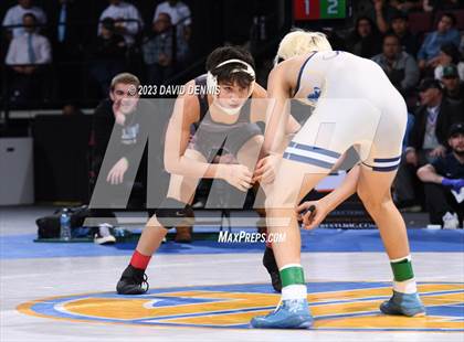 Thumbnail 3 in CIF State Boys Wrestling Championships (182-120 Finals) photogallery.
