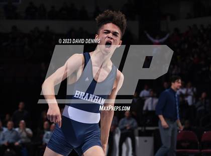 Thumbnail 3 in CIF State Boys Wrestling Championships (182-120 Finals) photogallery.