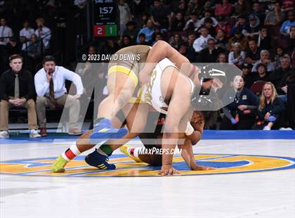 Thumbnail 1 in CIF State Boys Wrestling Championships (182-120 Finals) photogallery.