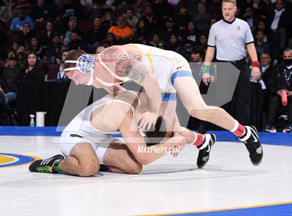 Thumbnail 3 in CIF State Boys Wrestling Championships (182-120 Finals) photogallery.