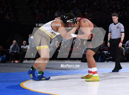 Thumbnail 1 in CIF State Boys Wrestling Championships (182-120 Finals) photogallery.