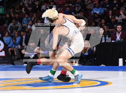 Thumbnail 2 in CIF State Boys Wrestling Championships (182-120 Finals) photogallery.