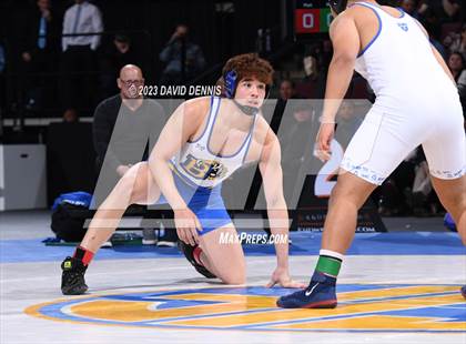 Thumbnail 2 in CIF State Boys Wrestling Championships (182-120 Finals) photogallery.