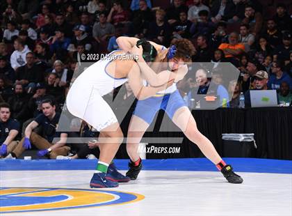 Thumbnail 3 in CIF State Boys Wrestling Championships (182-120 Finals) photogallery.