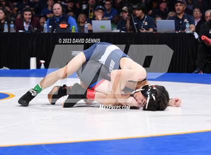 Thumbnail 3 in CIF State Boys Wrestling Championships (182-120 Finals) photogallery.