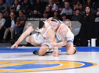 Thumbnail 3 in CIF State Boys Wrestling Championships (182-120 Finals) photogallery.