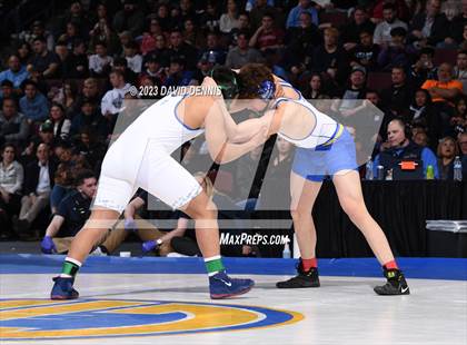 Thumbnail 2 in CIF State Boys Wrestling Championships (182-120 Finals) photogallery.