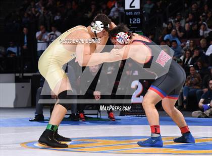 Thumbnail 3 in CIF State Boys Wrestling Championships (182-120 Finals) photogallery.
