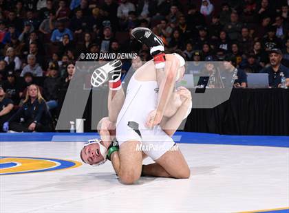 Thumbnail 3 in CIF State Boys Wrestling Championships (182-120 Finals) photogallery.