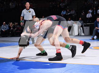 Thumbnail 1 in CIF State Boys Wrestling Championships (182-120 Finals) photogallery.
