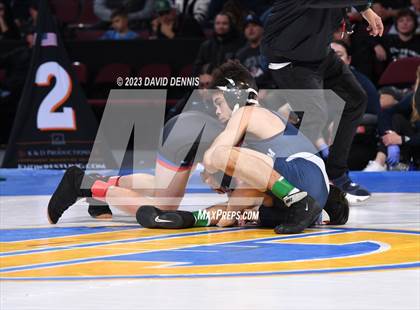 Thumbnail 2 in CIF State Boys Wrestling Championships (182-120 Finals) photogallery.