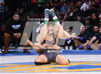 Thumbnail 2 in CIF State Boys Wrestling Championships (182-120 Finals) photogallery.