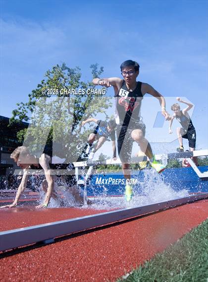 Thumbnail 3 in Twilight Invitational 2000m Steeplechase (SRJC) photogallery.
