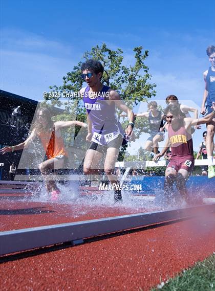 Thumbnail 1 in Twilight Invitational 2000m Steeplechase (SRJC) photogallery.