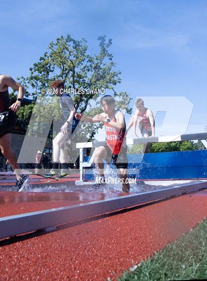 Thumbnail 3 in Twilight Invitational 2000m Steeplechase (SRJC) photogallery.