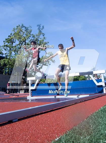 Thumbnail 1 in Twilight Invitational 2000m Steeplechase (SRJC) photogallery.