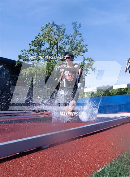 Thumbnail 3 in Twilight Invitational 2000m Steeplechase (SRJC) photogallery.
