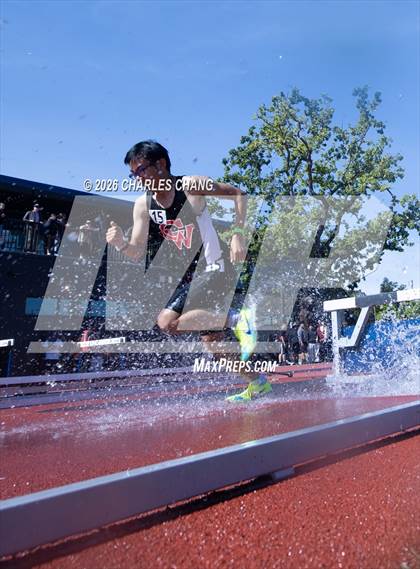 Thumbnail 2 in Twilight Invitational 2000m Steeplechase (SRJC) photogallery.