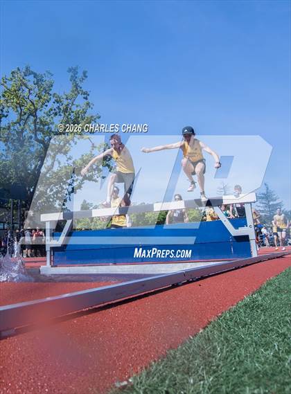 Thumbnail 1 in Twilight Invitational 2000m Steeplechase (SRJC) photogallery.