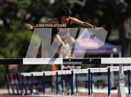 Thumbnail 2 in Twilight Invitational 2000m Steeplechase (SRJC) photogallery.