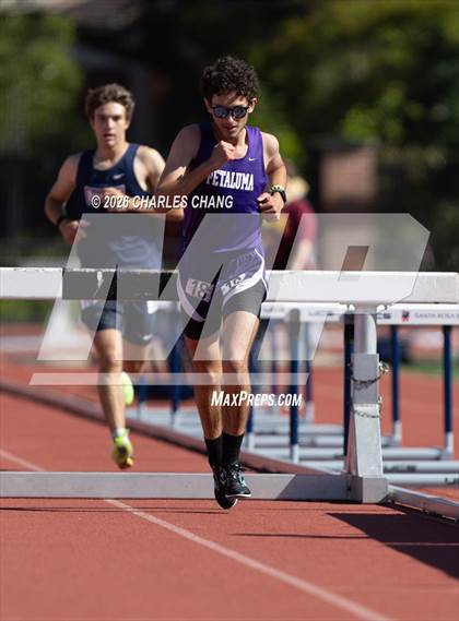 Thumbnail 3 in Twilight Invitational 2000m Steeplechase (SRJC) photogallery.