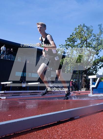 Thumbnail 2 in Twilight Invitational 2000m Steeplechase (SRJC) photogallery.