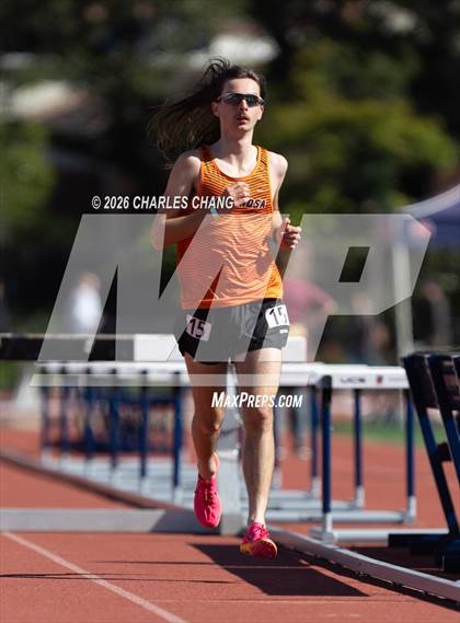 Thumbnail 2 in Twilight Invitational 2000m Steeplechase (SRJC) photogallery.