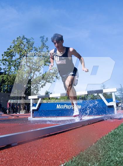 Thumbnail 1 in Twilight Invitational 2000m Steeplechase (SRJC) photogallery.
