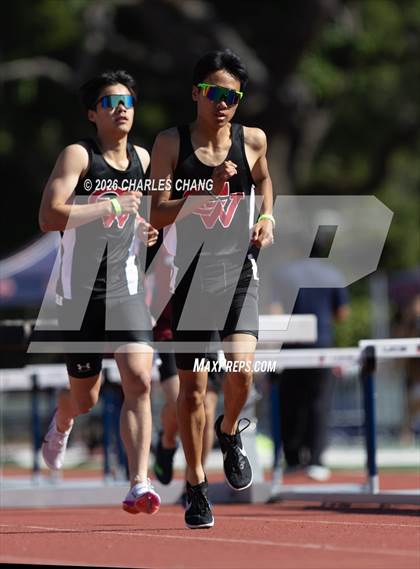 Thumbnail 3 in Twilight Invitational 2000m Steeplechase (SRJC) photogallery.