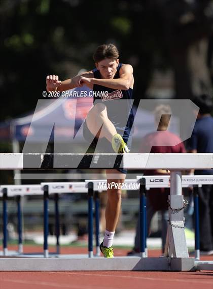 Thumbnail 1 in Twilight Invitational 2000m Steeplechase (SRJC) photogallery.