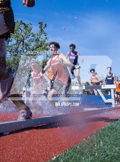 Thumbnail 1 in Twilight Invitational 2000m Steeplechase (SRJC) photogallery.