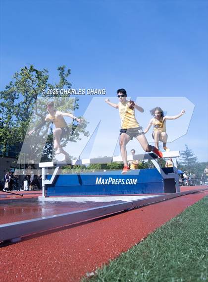 Thumbnail 3 in Twilight Invitational 2000m Steeplechase (SRJC) photogallery.